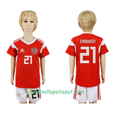 Jalkapallo Pelipaidat Venäjä Erokhin 21 Lasten World Cup 2018 Kotipaita